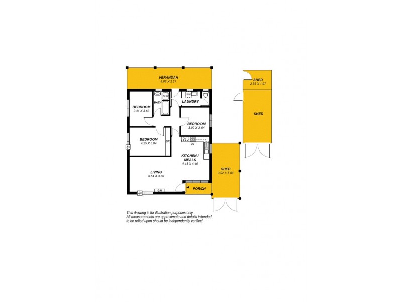 15 Rita Ave, Rostrevor SA 5073 Floorplan