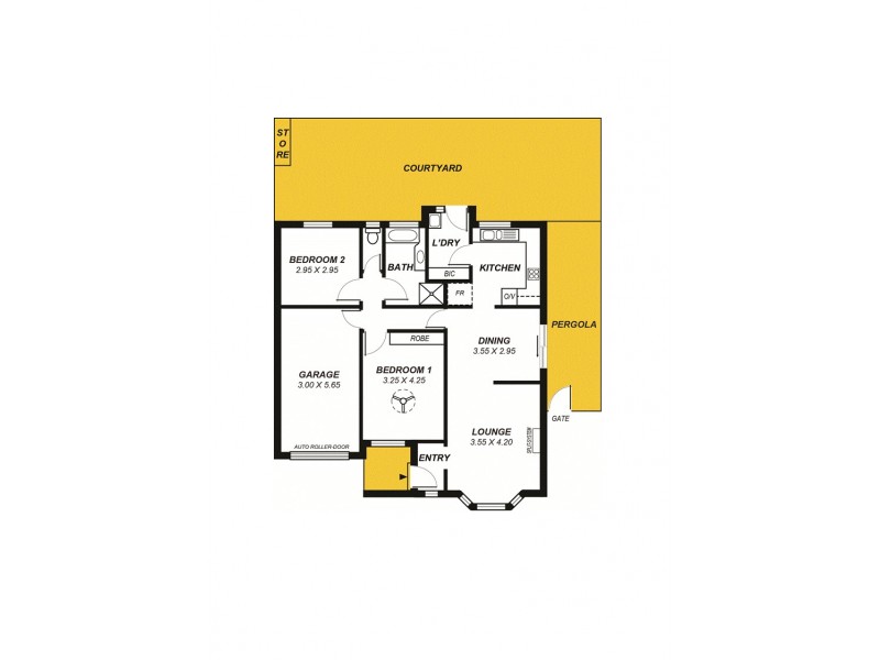 2/47 Albion Tce, Campbelltown SA 5074 Floorplan