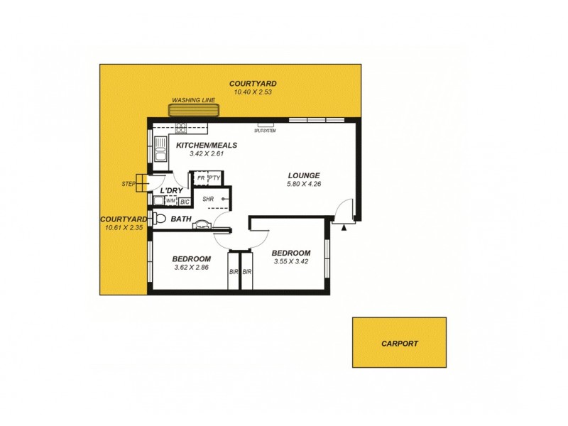 3/241-245 Glynburn Road, St Morris SA 5068 Floorplan