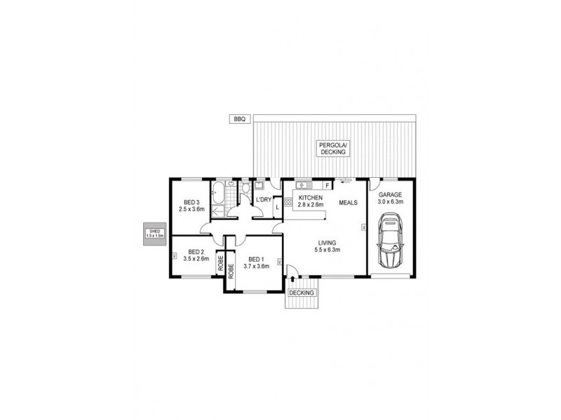 1/13 Gum Tree Drive, Hope Valley SA 5090 Floorplan