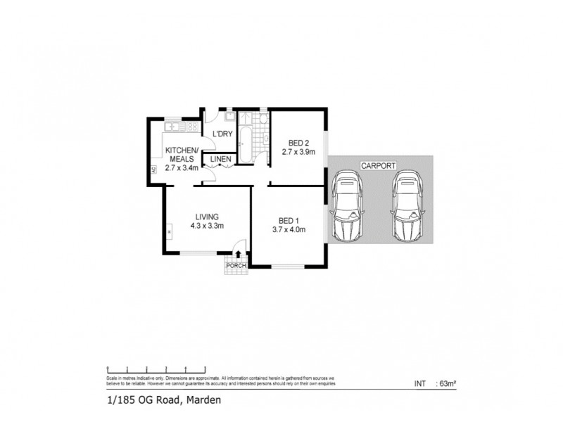 1/185 OG Road, Marden SA 5070 Floorplan