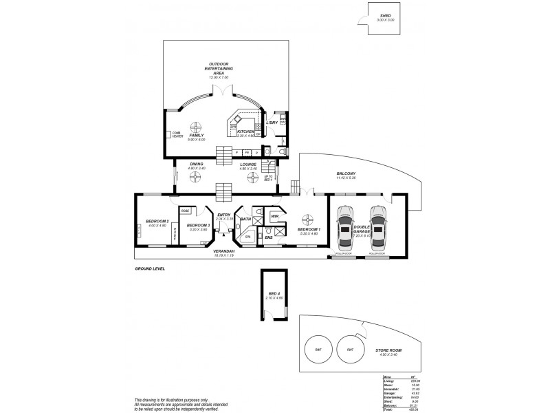 103 Mount Osmond Road, Mount Osmond SA 5064 Floorplan
