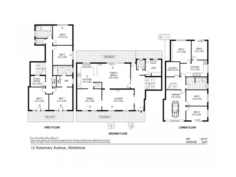 12 Rosemary Ave, Athelstone SA 5076 Floorplan