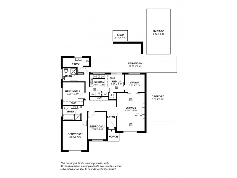 5 Medway Crescent, Rostrevor SA 5073 Floorplan