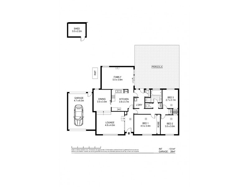 71 Orange Grove Circuit, Dernancourt SA 5075 Floorplan