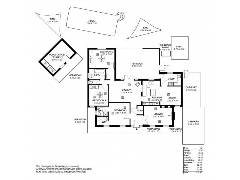 3 Joyleen Court, Athelstone SA 5076 Floorplan