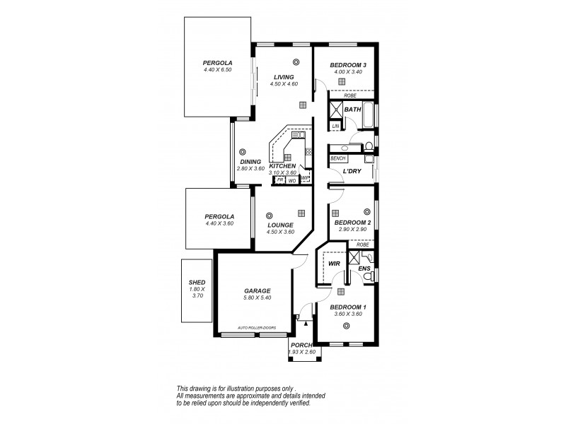 18 Redwood Close, Noarlunga Downs SA 5168 Floorplan