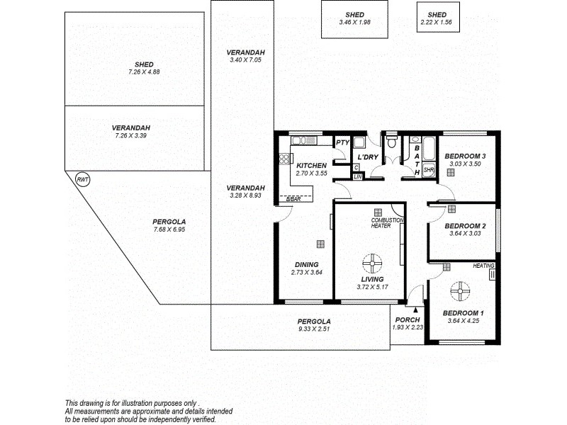 3 Willow Court, Manningham SA 5086 Floorplan