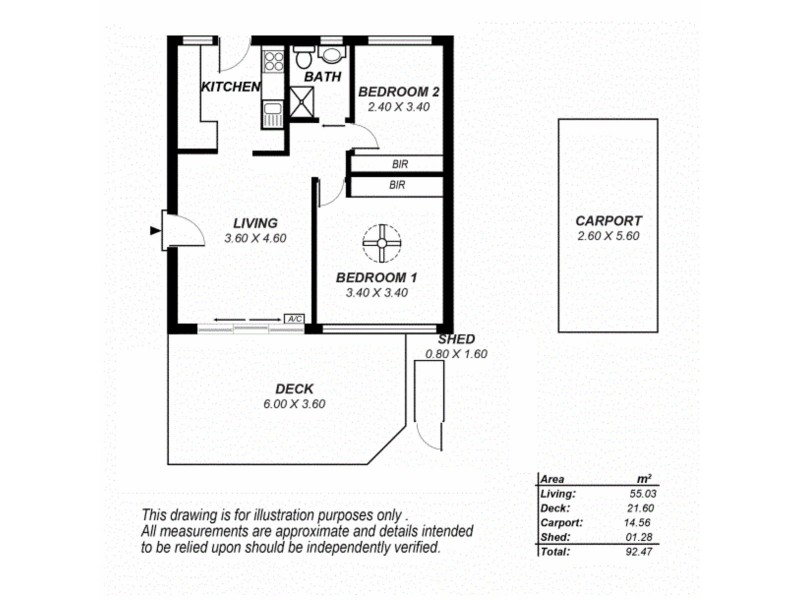 2/19 Military Road, West Beach SA 5024 Floorplan