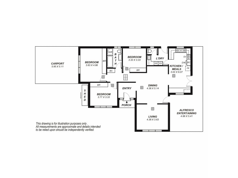 8 Thrower Avenue, Felixstow SA 5070 Floorplan