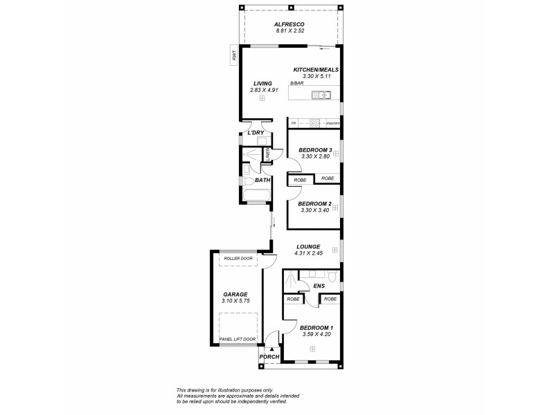 143 Ladywood Road, Modbury Heights SA 5092 Floorplan