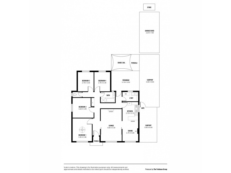 8 Cash Street, Rostrevor SA 5073 Floorplan