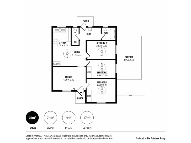 20 Small Crescent, Smithfield Plains SA 5114 Floorplan