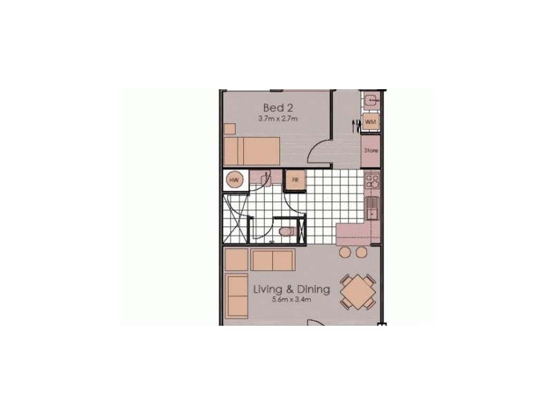 108/281-28 North Terrace, Adelaide SA 5000 Floorplan