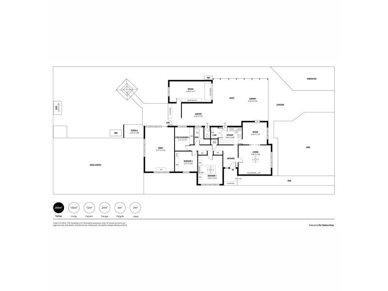 10 Dyott Avenue, Hampstead Gardens SA 5086 Floorplan