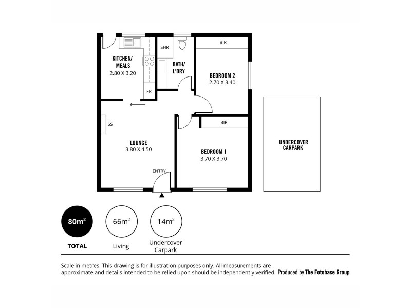 14/2 Angas Street, Kent Town SA 5067 Floorplan