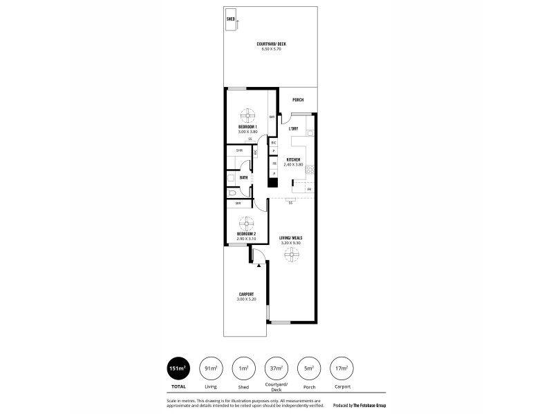 2/428 Magill Road, Kensington Gardens SA 5068 Floorplan