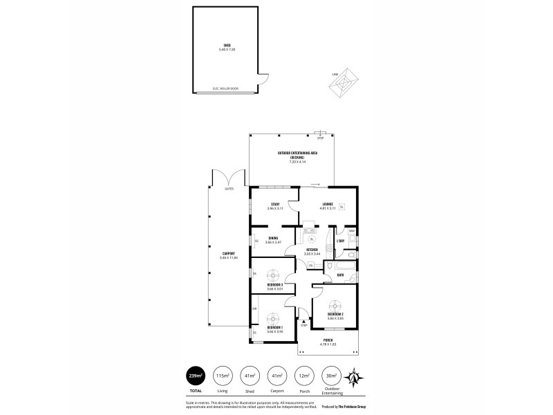 23 Clifford Street, Ascot Park SA 5043 Floorplan