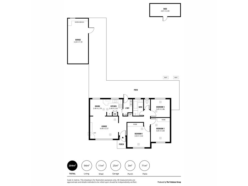 2 Yalanga Court, Salisbury Plain SA 5109 Floorplan