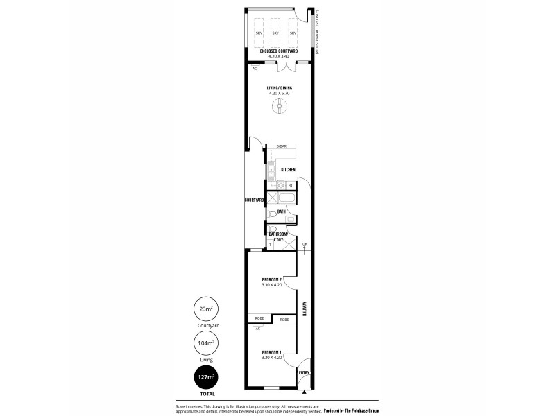 21 Claxton Street, Adelaide SA 5000 Floorplan