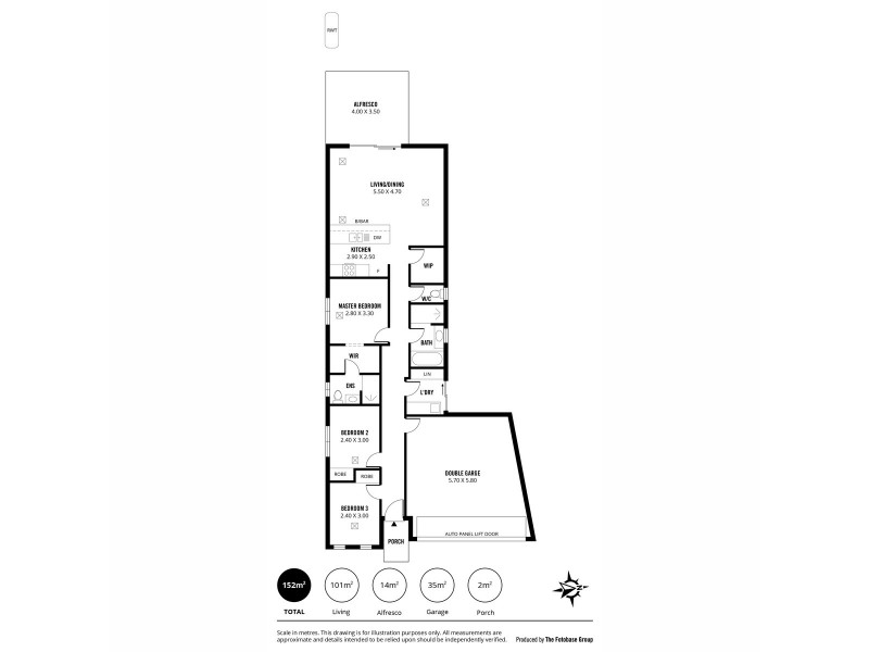 43 Minkie Avenue, Mitchell Park SA 5043 Floorplan