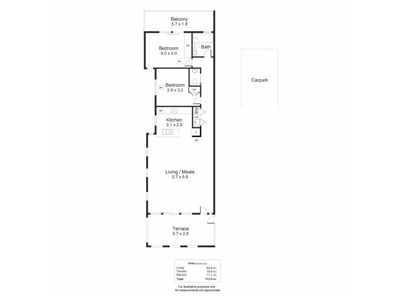7/4 Sheppards Lane, Norwood SA 5067 Floorplan