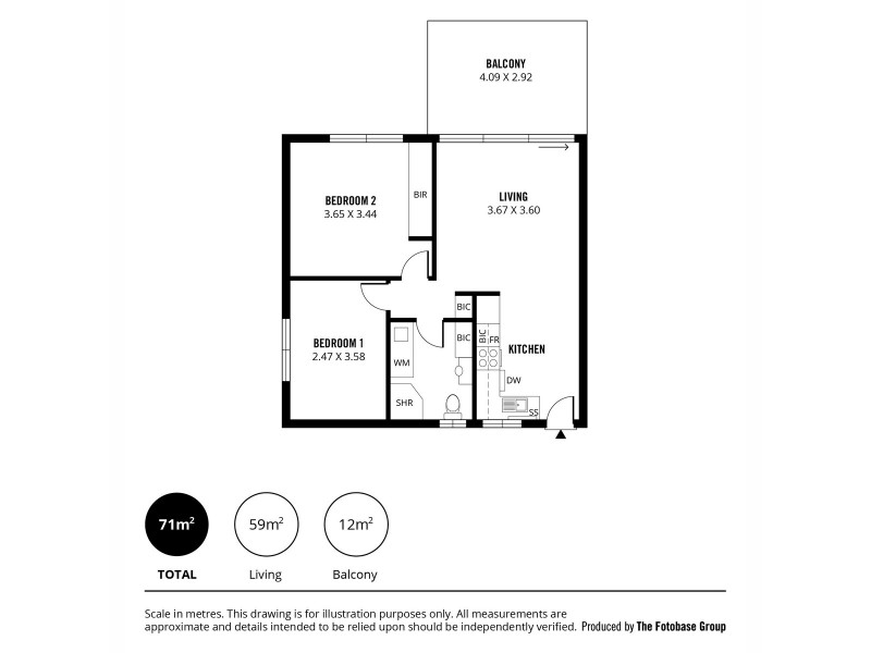 5/12 Thornton Street, Kensington SA 5068 Floorplan