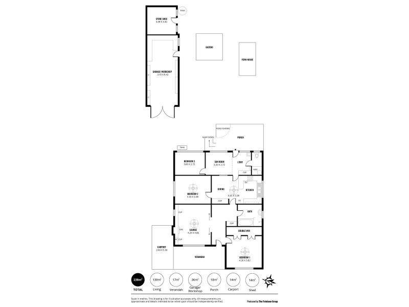 305 Glynburn Road, Kensington Park SA 5068 Floorplan