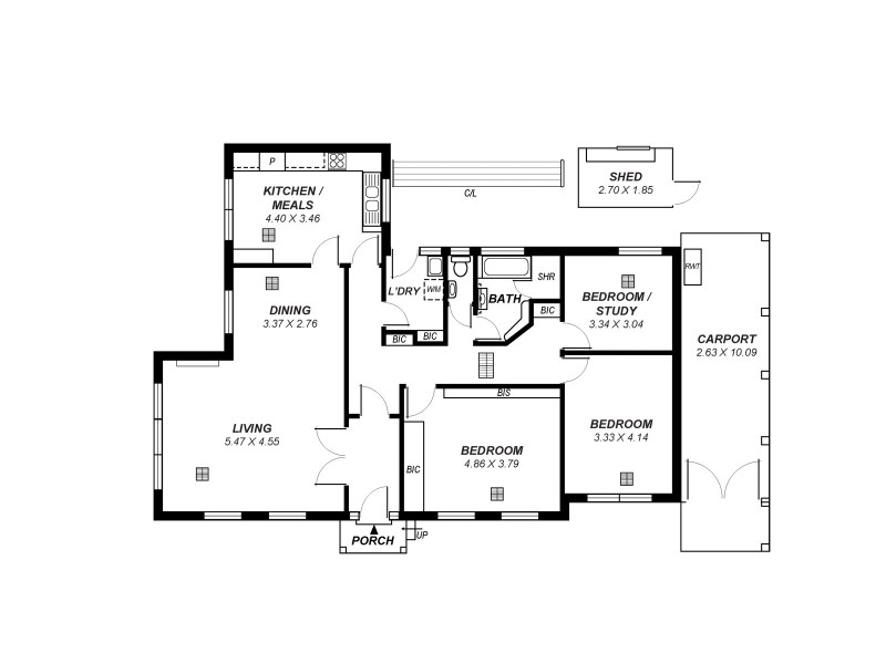 2 Sturt Avenue, Toorak Gardens SA 5065 Floorplan