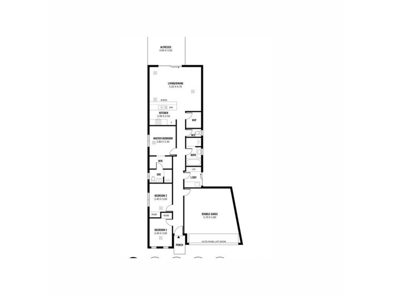 43 Minkie Avenue, Mitchell Park SA 5043 Floorplan