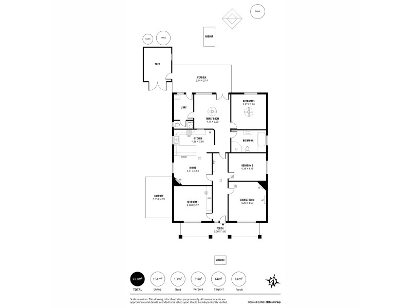 15 Maude Street, Glandore SA 5037 Floorplan