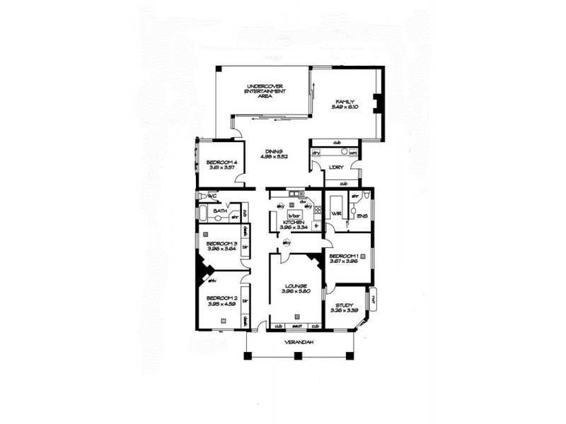14 Fife Avenue, Torrens Park SA 5062 Floorplan