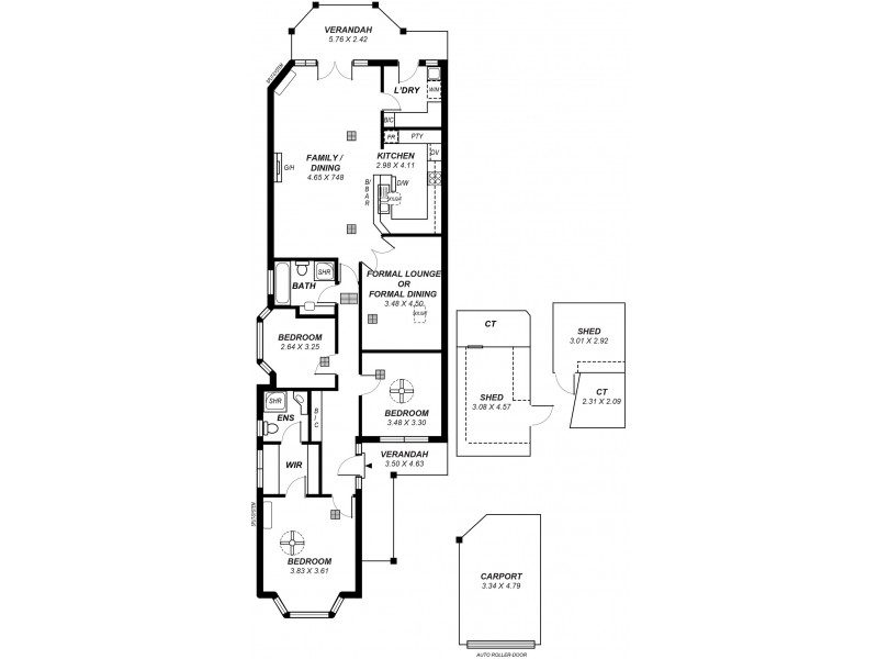 482A The Parade, Rosslyn Park SA 5072 Floorplan