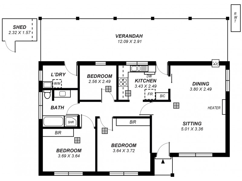 22 Strathmore Avenue, Tranmere SA 5073 Floorplan