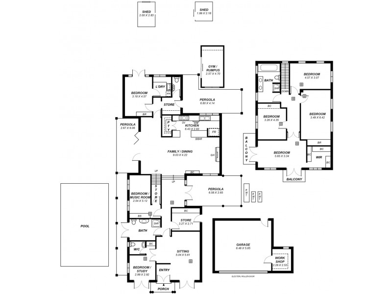 6 Fernbank Terrace, Stonyfell SA 5066 Floorplan