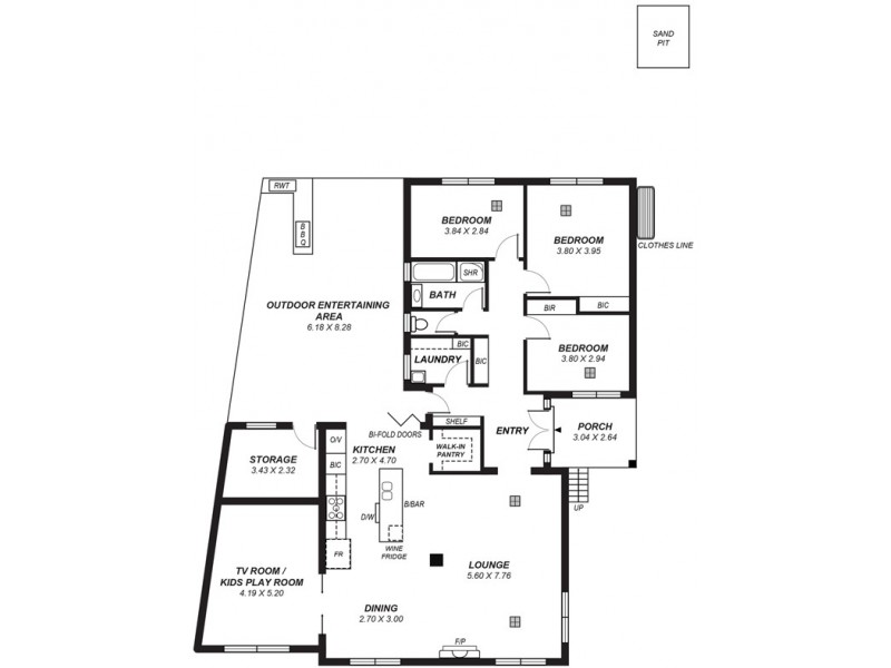 484 Kensington Road, Wattle Park SA 5066 Floorplan