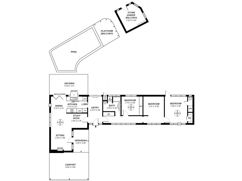 17 Morland Avenue, Stonyfell SA 5066 Floorplan