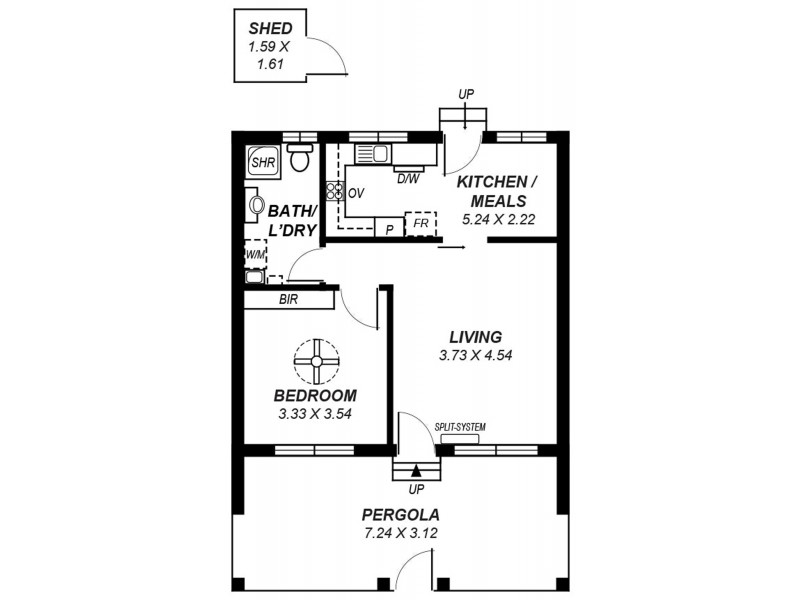 2/547 Magill Road, Magill SA 5072 Floorplan