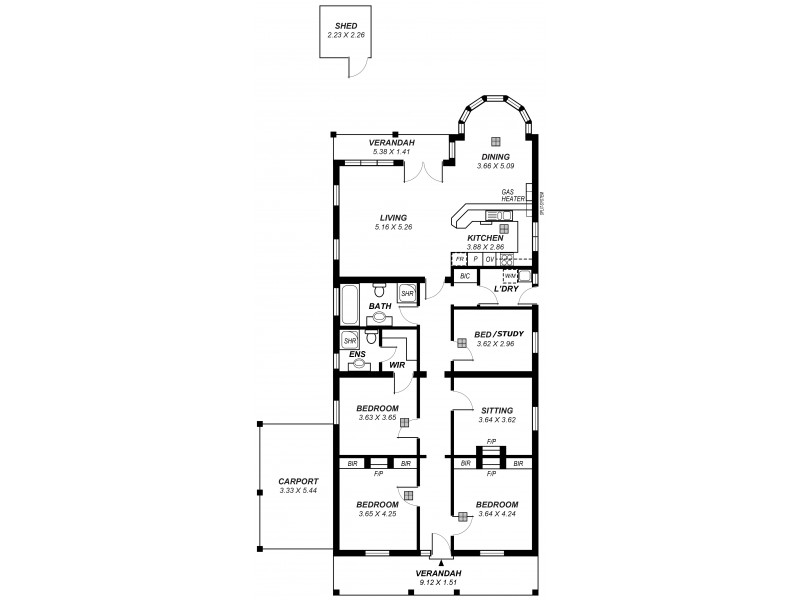 39 Knightsbridge Road, Leabrook SA 5068 Floorplan