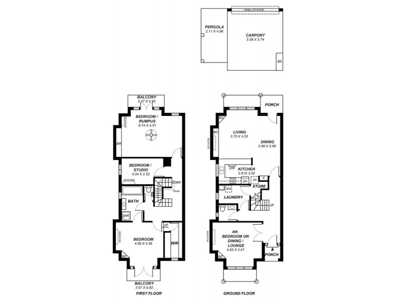 1A Bridge Street, Kensington SA 5068 Floorplan