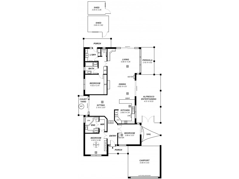 8 Fisher Street, Tusmore SA 5065 Floorplan