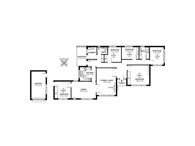 17A Gordon Terrace, Rosslyn Park SA 5072 Floorplan