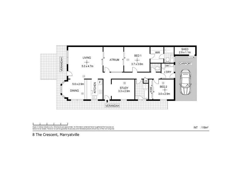 8 The Crescent, Marryatville SA 5068 Floorplan
