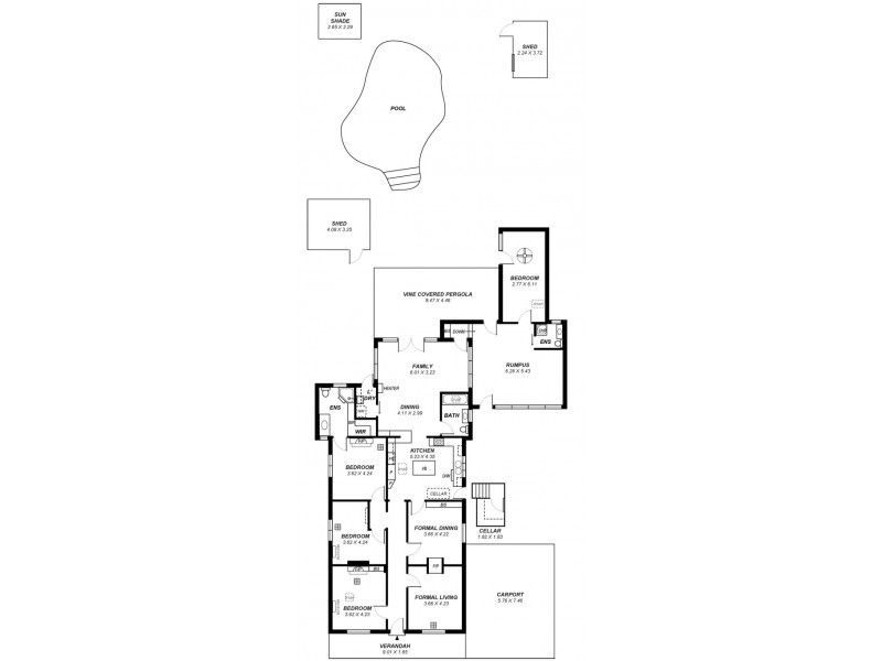 33 Dudley Road, Marryatville SA 5068 Floorplan