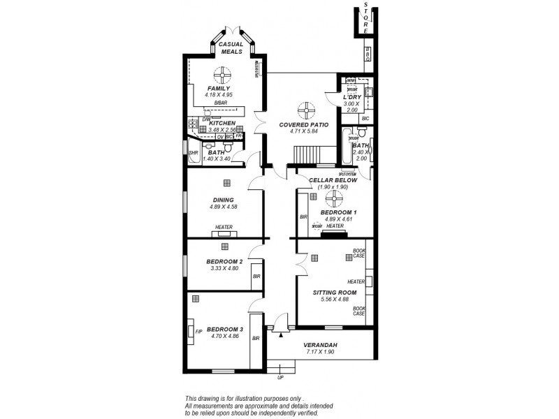 117 Barton Terrace West, North Adelaide SA 5006 Floorplan