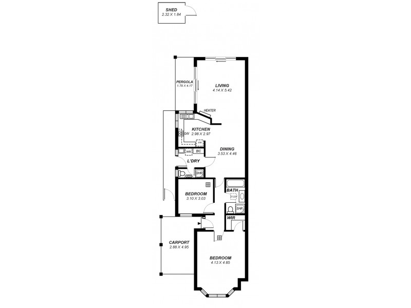 16B Jervois Avenue, Magill SA 5072 Floorplan