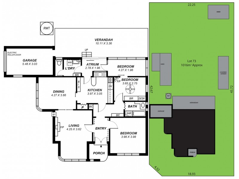 21 Goyder Street, Erindale SA 5066 Floorplan