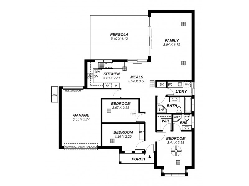 3/13A Maurice Avenue, Rostrevor SA 5073 Floorplan