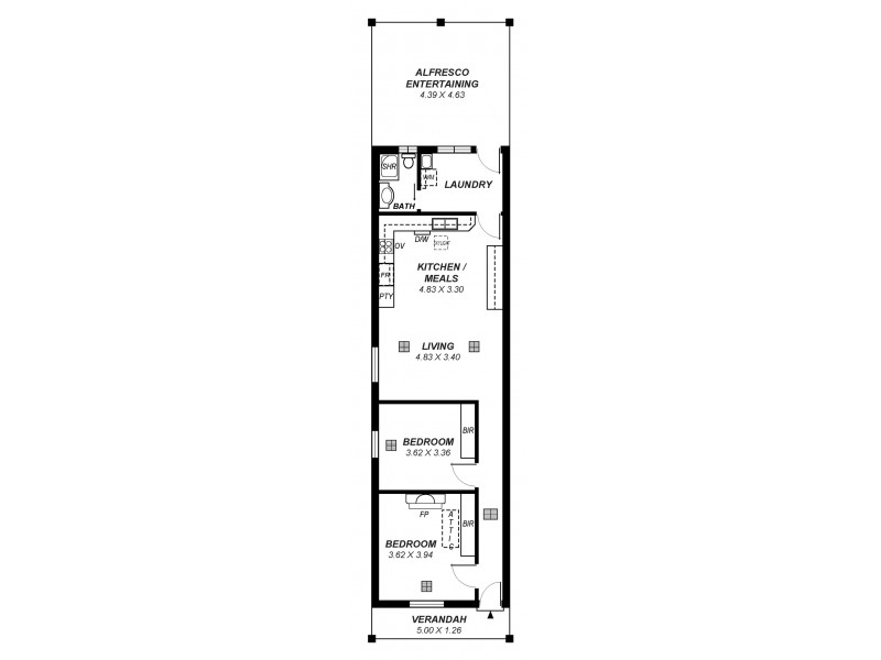 35 Maesbury Street, Kensington SA 5068 Floorplan