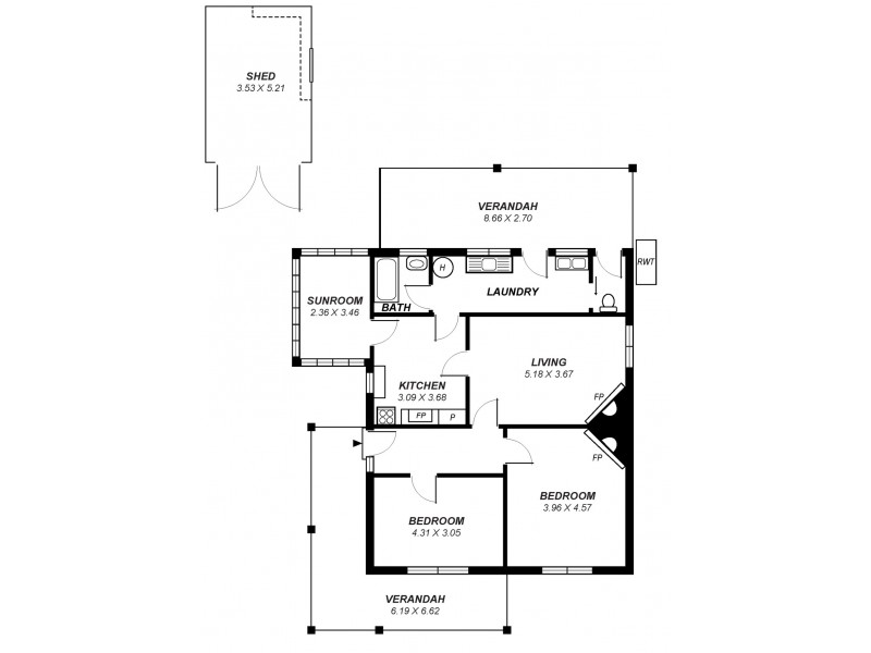 20 Melrose Avenue, Beulah Park SA 5067 Floorplan